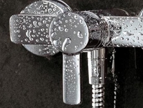 Baterie dus Kludi, Zenta, crom